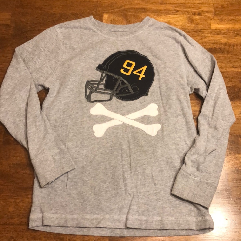 Gymboree Boys Football Long Sleeve Shirt 7
